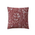 thumbnail image 3 of (2 pack) Mainstays 18" x 18" Red Canyon Airy Fern Reversible Chenille Decorative Pillow, 3 of 7