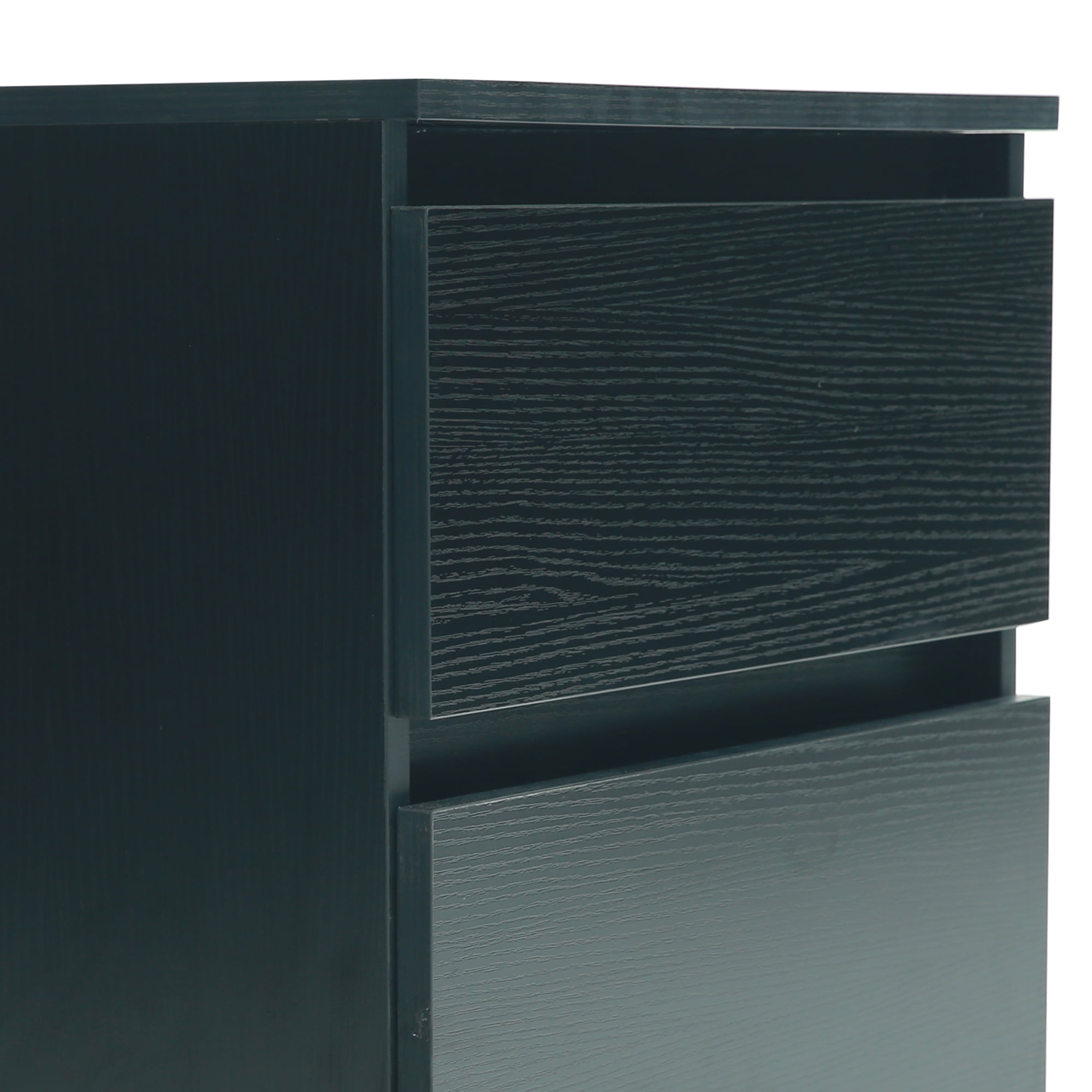 Private Jungle 2 Drawer Night Stands in Black Woodgrain Private Jungle 2 Drawer Night Stands in Black Woodgrain