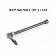thumbnail image 1 of Bike Bicycle Rear 12x142mm Quick release Thru Axle 12x175/168LxM12(P1.5)xL19, 1 of 5