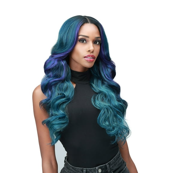 Bobbi Boss Brynn 13x5 HD Synthetic Lace Wig MLF670 Lace Wigs / Color: TTL1B273