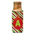 thumbnail image 3 of Carolines Treasures CJ1039-AMUK Christmas Oranment Holiday Monogram Initial  Letter A Ultra Beverage Insulators for slim, 3 of 3