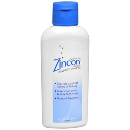 ZINCON médicamentés Shampooing 4 oz (Pack de 6)