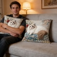 thumbnail image 4 of Linnome Animals-Print Cushion Covers Soft Sofa Pillows For Home And Bedroom Decor in Multicolor, 4 of 6