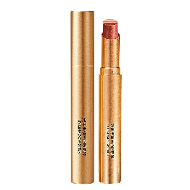 Fankiway Three Color Eye Stick Delicate Pearlescent Gradual Change Glitter Fine Powder Lazy Novice Eye Stick