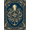 Navy Blue Gold, Pattern 4, variant on ODIKA Vintage Nautical Creature Marine Tentacle Retro Circle Octopus Refined Stain Resistant Flatwoven for Entryway, Kitchen, Mudroom