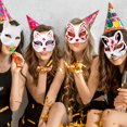 thumbnail image 4 of YSNOOWE 5Set Animal Mask Craft White Paper for Family and Student Projects, 4 of 8