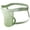 Army Green, variant on Men's Summer Thin Transparent Ice Silk Thong Showing Large Size Underwear, L, White