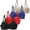 Multicolor, variant on snilers 4 Pcs Bras for Women V Neck Adjustable Straps Everyday Bras Full Coverages Bra Fashioh Solid Bralettes Multiple Pack