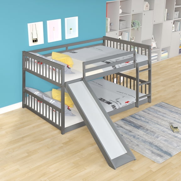 Full Over Full Bunkbed with Slied