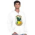 thumbnail image 4 of Bluto St Paddys Down For Shenanigans Zip Hoodie Sweatshirt Men Brisco Brands L, 4 of 6