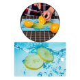 thumbnail image 4 of Tabla de de cocina de cristal de 16x12 pulgadas Anti agujero Anti-rasguño resistente al calor lavavajillas seguro fruta patrón de Baoblaze tabla de cortar de cocina, 4 of 7