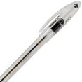 thumbnail image 5 of Pentel BK91A R.S.V.P. Stick Ballpoint Pen, 1mm, Trans Black Barrel, Black Ink (Pack of 12), 5 of 6