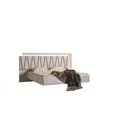 thumbnail image 3 of Delfano Modern Style 4 Pc King Bedroom Set Made with wood in Beige, 3 of 17