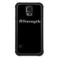 thumbnail image 2 of Maximum Protection Cell Phone Case / Cell Phone Cover with Cushioned Corners for Samsung Galaxy S5 - #Strength, 2 of 2