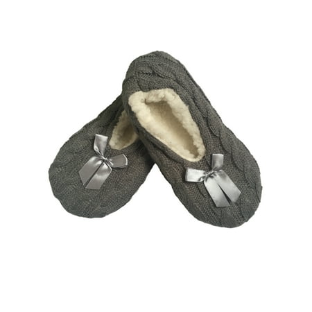 

Gomelly Mens Floor Slippers Fluffy House Shoes Non-slip Sock Slipper Soft Indoor Shoe Unisex Womens Hemp gray 4.5-6