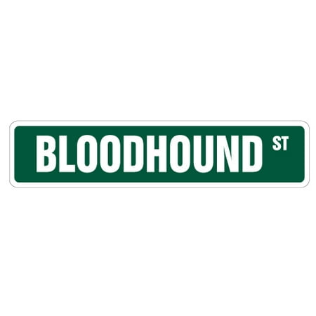 BLOODHOUND Street Sign Area Patrolled pet dog search | Indoor/Outdoor |  24
