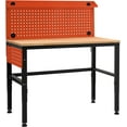 thumbnail image 1 of Mcombo Adjustable Workbench with Solid Wood Tabletop for Garage Bench48, 1 of 7