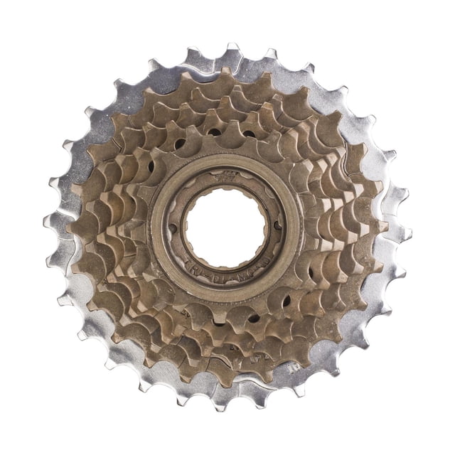 Rueda Libre Tri-Diamond 7 Pasos 13-28d Indexeado Cafe/cromado