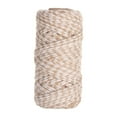 thumbnail image 1 of Cuerda de yute de 10 m de largo para decoración navideña. Algodón de yute de 6 mm., 1 of 9