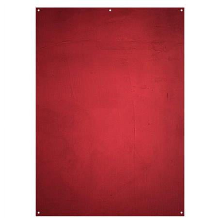 UPC: 0810008713822 | X-Drop Lightweight Canvas Backdrop  Aged Red Wall  5×7