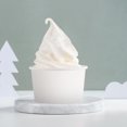 thumbnail image 4 of Shisuyan 100Pcs Ice Cream Paper Cups 3oz Yogurt Pudding Cups Disposable Dessert Cups, 4 of 8