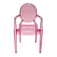 thumbnail image 2 of CSP Commercial Seating Products Kage kids side chair with Arms,  Pink, 2 of 4