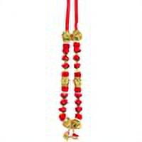 Künstliche Blumen-Girlande Mala Aus Rosen - Ewiger Blumenschmuck Für Götterstatuen & Altäre