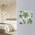 thumbnail image 4 of Yayeee Toggle Light Switch Wall Plate 2-Gang 4.56"x4.48" Decorative Outlet Cover, Green Palm Trees Pattern, 4 of 7