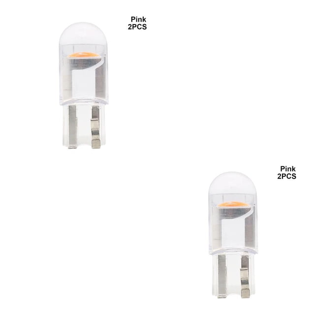 Speravity Bombillas de coche Bombillas LED de luz fría Lectura Luz nocturna Matrícula Lámpara de ancho de coche, 2 piezas, rosa Type2 NO2 Speravity CBP251422