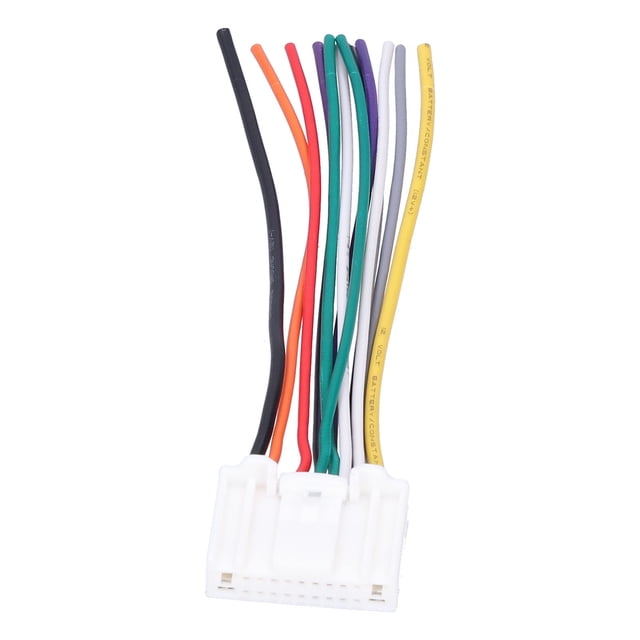 Wire Harness Plug Cd Player Wiring Dual Car Audio Wiring Harness Stereo 12 Pin Wire Connector Interface Cables Fit For Versa/Sunny