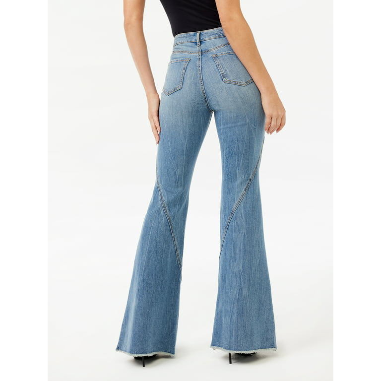 Sofia Jeans Women's Melisa High Rise Super Flare Jeans