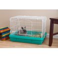 thumbnail image 2 of IRIS USA Small Wire Animal House, Green, Medium, 586250, 2 of 7