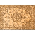 thumbnail image 1 of Ahgly Company Indoor Rectangle Oriental Orange Industrial Area Rugs, 2' x 3', 1 of 4