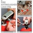 thumbnail image 5 of 20 Sets Fire Extinguisher Lock Pins Fire Safety Pull Pins Replacement Fire Equipment Safety Pin Supplies, 5 of 7