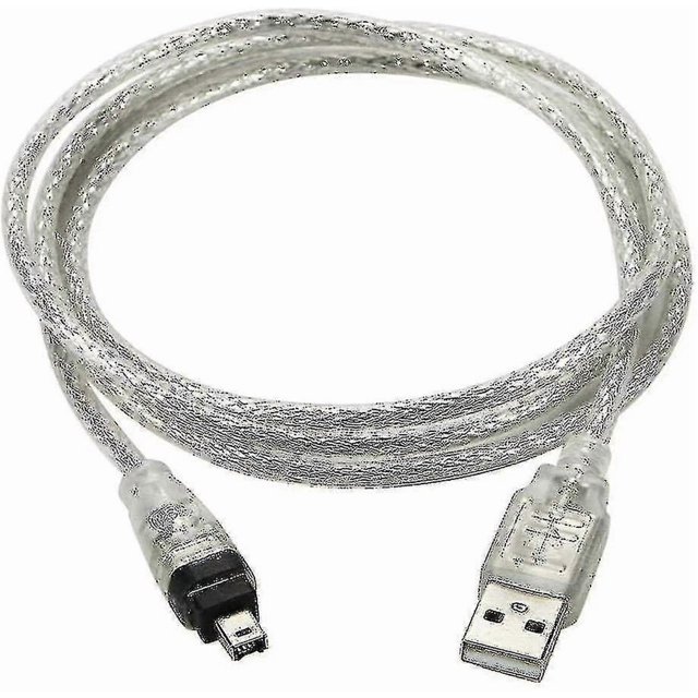 Cy Usb Male To Firewire Ieee 1394 4pin Male Ilink Adapter Cord Cable For Dcr-trv75e Dv 1m Usb Firewire Cable