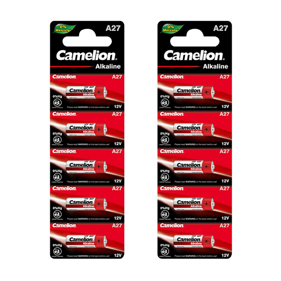 Camelion A27 Alkaline Specialty Battery 10 Pack