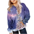 thumbnail image 3 of MKOSPLRT 2-14Y Oversized Christmas Hoodies Kids with Pockets Long Sleeve Drop Shoulder Xmas Pullover Funny Graphic Sweatshirts, 3 of 7