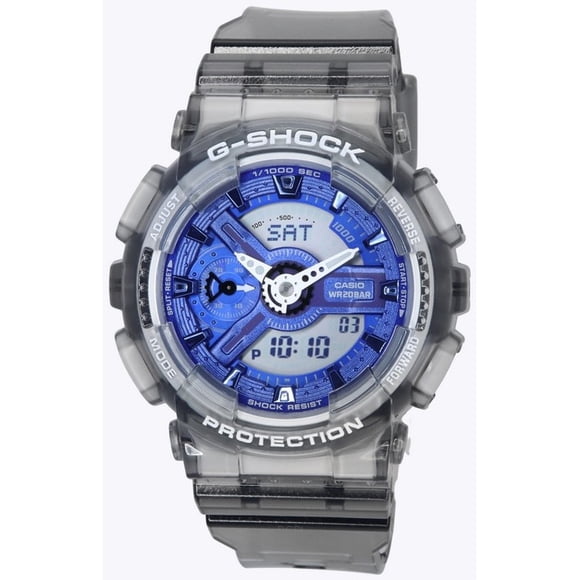 Casio G-Shock Analog Digital Blue Dial Quartz GMA-S110TB-8A 200M Women's Watch