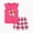 Girls Outfit Sets03 Red, variant on Toddler Girls Summer Clothes Baby Kids 1T 2T 3T 4T Short Sleeve Letter T-Shirt Tops Shorts Outfits Sets Kaprioy Toddler Girl Summer Outfits