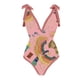 thumbnail image 2 of Traje de baño de una pieza, falda de dos piezas para mujer, bikini sexy con estampado multicolor, traje de baño con cordones en Europa y Estados Unidos ER, 2 of 4