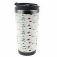 thumbnail image 1 of Cat Travel Mug, Colorful Yarn Balls Pets, Steel Thermal Cup, 16 oz, by Ambesonne, 1 of 2