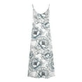 thumbnail image 5 of Titcea Summer Dresses for Women 2026 Floral Printed Sleeveless V Neck Sexy Sling Maxi Dresses Hawaiian Beach Holiday Casual Sundresses, Gifts for Mom/Her, 5 of 5