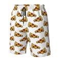 thumbnail image 5 of Naloa Pizza Men's Beach Shorts, Surfing shorts, Swim trunks, Quick Dry Swim Trunks for Surfing Beach Fun - Medium, 5 of 9