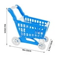thumbnail image 2 of GAXIRE Mini Shopping Cart Plastic Pack Realistic Kids Indoor Outdoor Play Accessory, 2 of 8