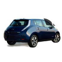 Haiy Co - PreCut 2Ply 25% Window Tint Film Kit For 2011-2017 Nissan Leaf Hatch -Front Windows