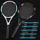thumbnail image 2 of Raquetas de Tenis OPPUM Blancas Profesionales de 27 Pulgadas para Jugadores Principiantes e Intermed, 2 of 6