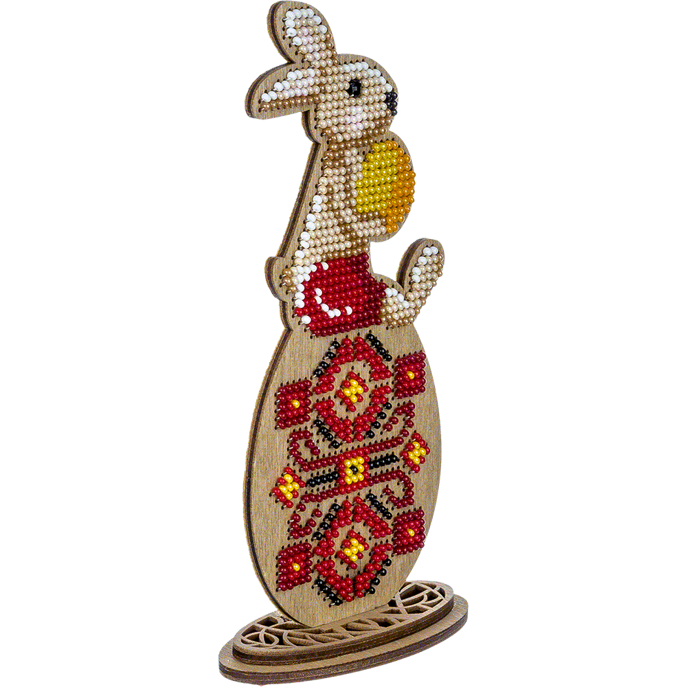 Set for embroidery with beads on wood FLK-430