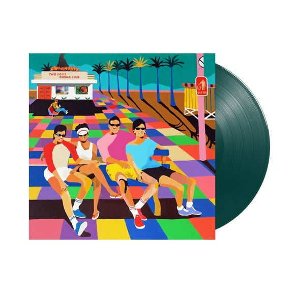 Two Door Cinema Club Keep On Smiling (Vinyl Record) 12" Album Coloured Vinyl