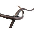 thumbnail image 6 of Huntley Equestrian Sedgwick Leather Fancy Stitched Raised Standing Martingale (Australian Nut, Small Pony), 6 of 7