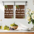 thumbnail image 3 of Lemon Letter Kitchen Towels Set of 1, Rustic Botanical Fruit Floral Leaves Brown Absorbent Dish Towels for Kitchen, Microfiber Hand Towel, Quick Drying Tea Towel for Cleaning Decorative Dishcloths, 3 of 7